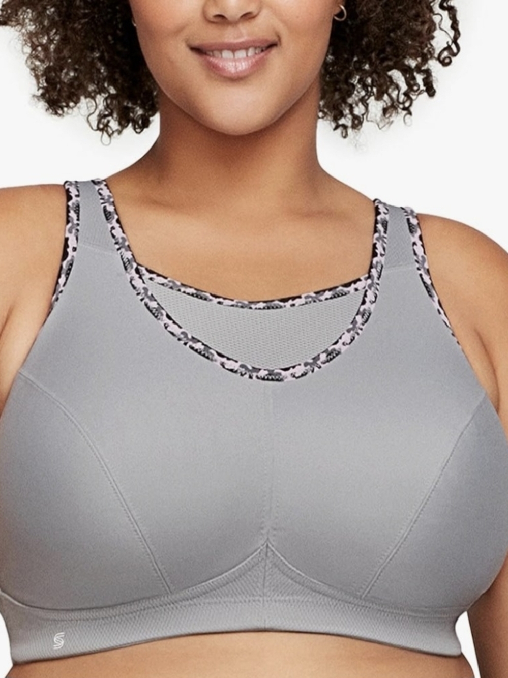 Glamorise Size 48I MagicLift Seamless Wirefree Full Figure Sports Bra #1066